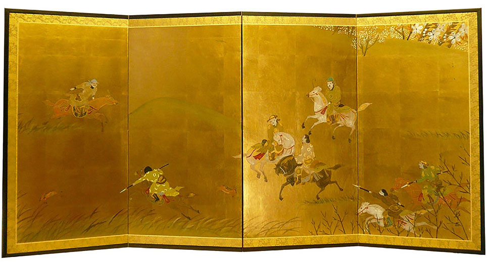 蒙古襲来図－Mongolian hunting－