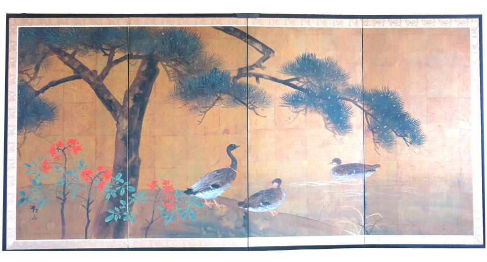 松・鴨－Pinetree and ducks－
