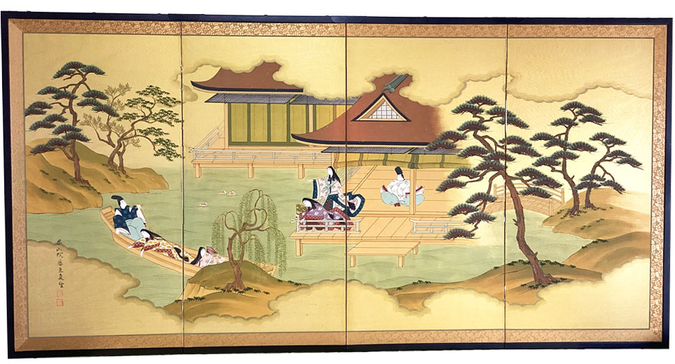 源氏舟遊び－Genji boating－