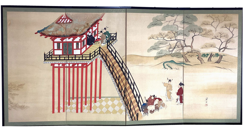 吉備大臣-Japanese envoy custody in China-